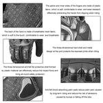 GHOST RACING Motorradfahren Sturzfeste Atmungsaktive Gummischale Touchscreen Handschuhe, M, L, XL, XXL