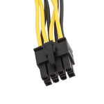IDE Stromversorgung Dual großer 4-Pin zu EPS 8-Pin CPU-Stromversorgungskabel, 15cm, 20cm