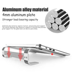 Aluminiumlegierung Desktop Laptopständer, für 10-18 Zoll