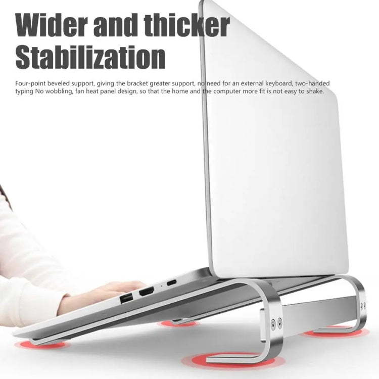Aluminiumlegierung Desktop Laptopständer, für 10-18 Zoll