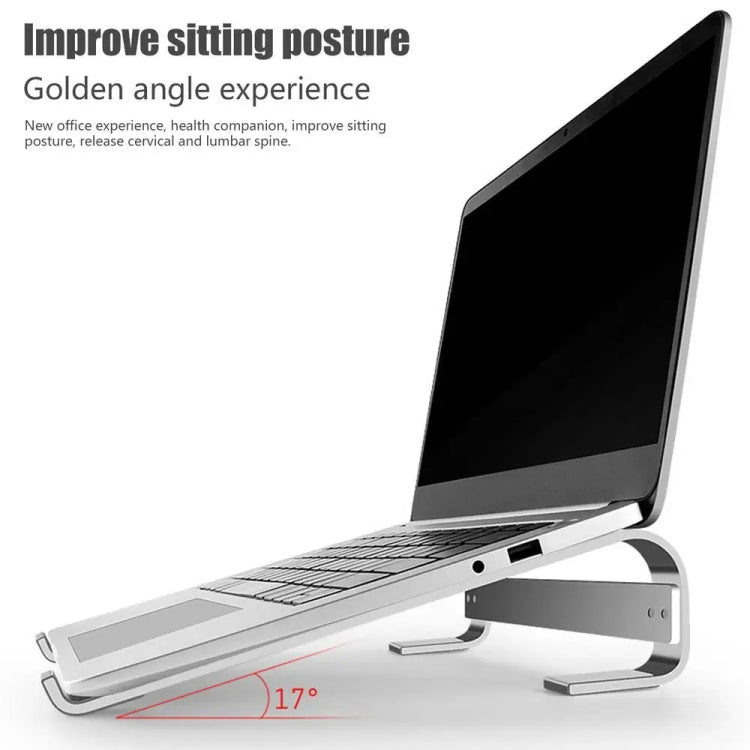 Aluminiumlegierung Desktop Laptopständer, für 10-18 Zoll