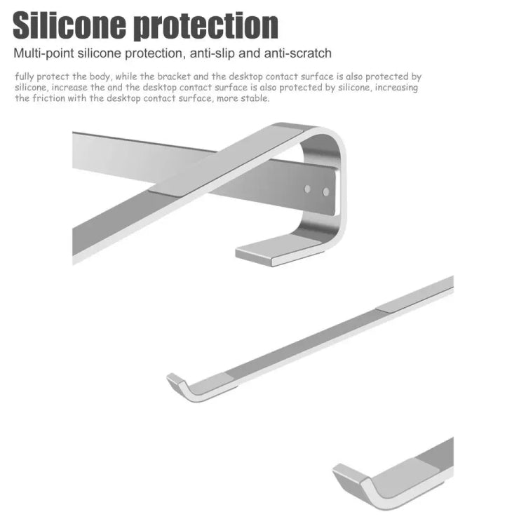 Aluminiumlegierung Desktop Laptopständer, für 10-18 Zoll