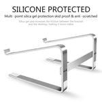 Desktop Aluminiumlegierung Erhöhter Wärmeableitungs-Laptopständer, für 13-17 Zoll