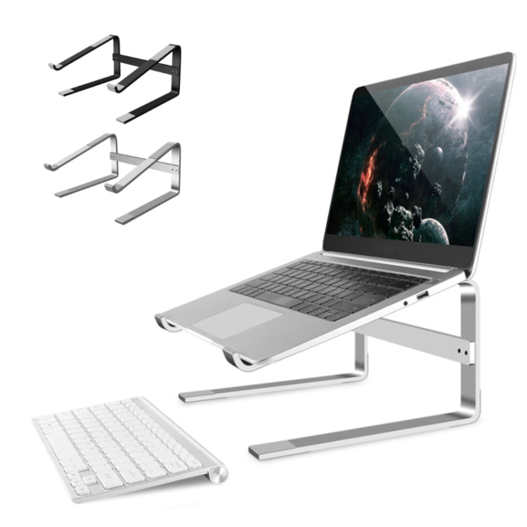 Desktop Aluminiumlegierung Erhöhter Wärmeableitungs-Laptopständer, für 13-17 Zoll