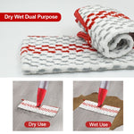 Für Vileda / O-Cedar ProMist MAX Sprühwischer-Nachfüllpacks Mikrofaser-Mopppads, ProMist MAX