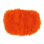 Für Swiffer Sweeper und andere 10-Zoll-Flachmopp-Ersatzpads, 2 Stück Frottee, Korallenfleece Grau, Korallenfleece Grün, Streifen Grau, Chenille Grün, Chenille Orange, Chenille Grau