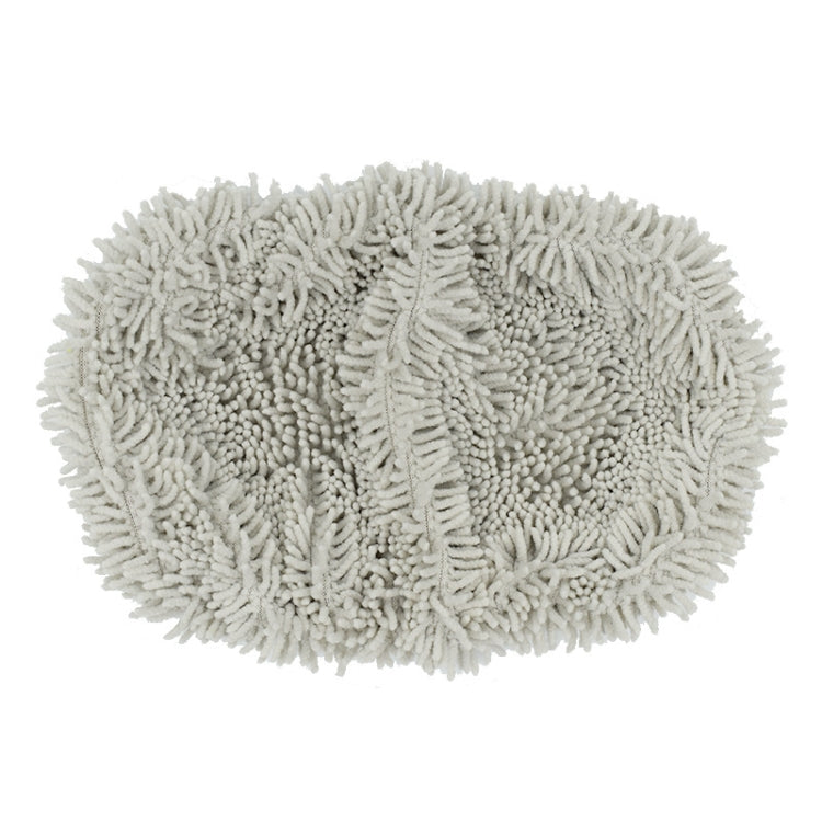 Für Swiffer Sweeper und andere 10-Zoll-Flachmopp-Ersatzpads, 2 Stück Frottee, Korallenfleece Grau, Korallenfleece Grün, Streifen Grau, Chenille Grün, Chenille Orange, Chenille Grau