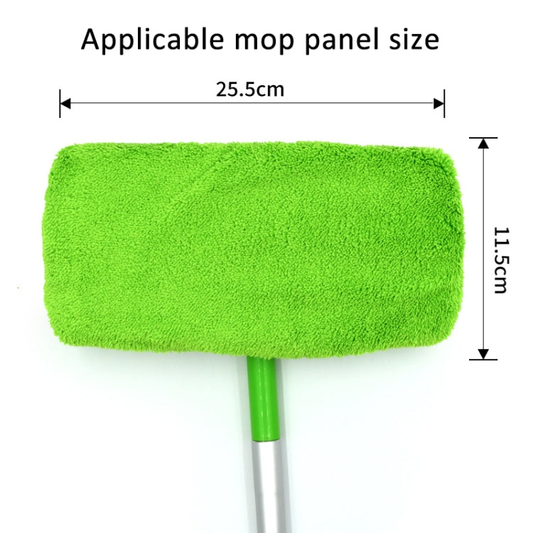 Für Swiffer Sweeper und andere 10-Zoll-Flachmopp-Ersatzpads, 2 Stück Frottee, Korallenfleece Grau, Korallenfleece Grün, Streifen Grau, Chenille Grün, Chenille Orange, Chenille Grau