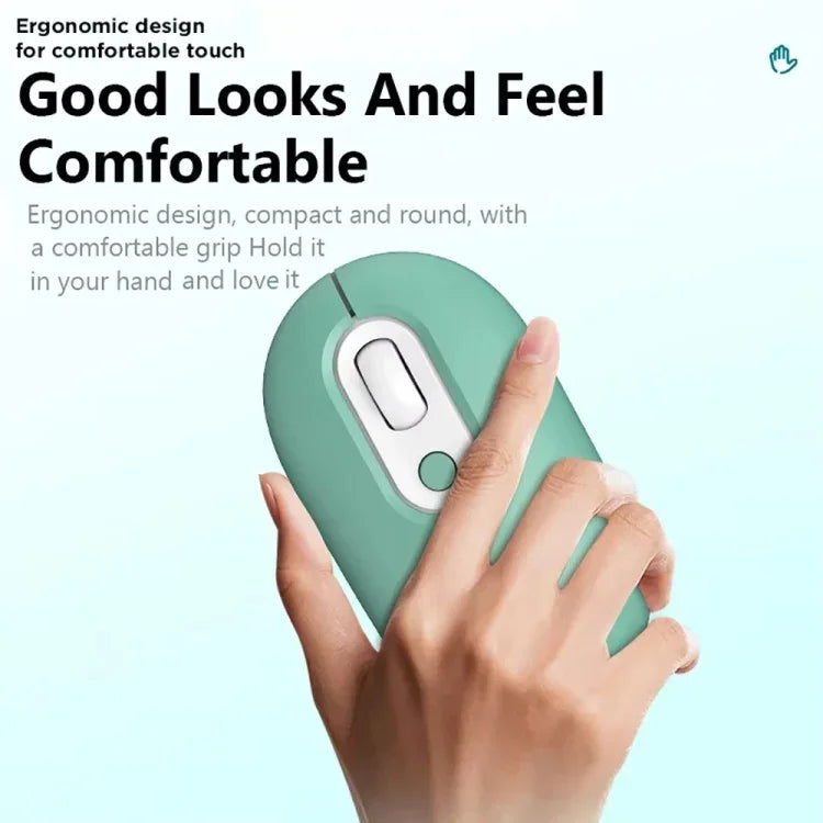 Wiederaufladbare beleuchtete lautlose kabellose Maus, 2,4G Rosa, 2,4G Blau, 2,4G Grün, 2,4G+Bluetooth Rosa, 2,4G+Bluetooth Blau, 2,4G+Bluetooth Grün