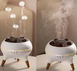 Dynamic Multi-Spray Aromatherapy Diffuser With Colorful Lights Remote Control Humidifier, EU Plug, US Plug, UK Plug