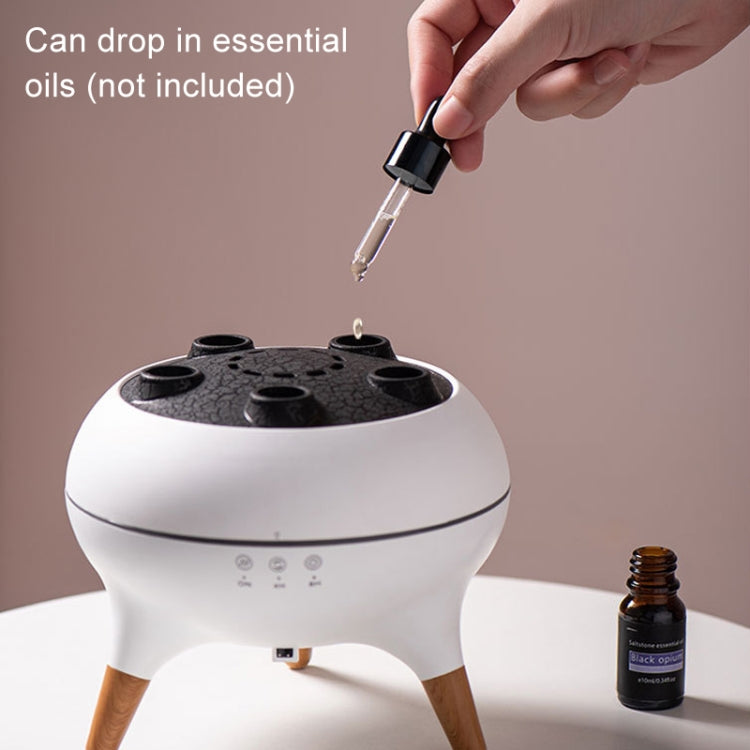 Dynamic Multi-Spray Aromatherapy Diffuser With Colorful Lights Remote Control Humidifier, EU Plug, US Plug, UK Plug