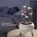 Dynamic Multi-Spray Aromatherapy Diffuser With Colorful Lights Remote Control Humidifier, EU Plug, US Plug, UK Plug