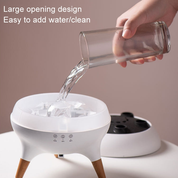 Dynamic Multi-Spray Aromatherapy Diffuser With Colorful Lights Remote Control Humidifier, EU Plug, US Plug, UK Plug
