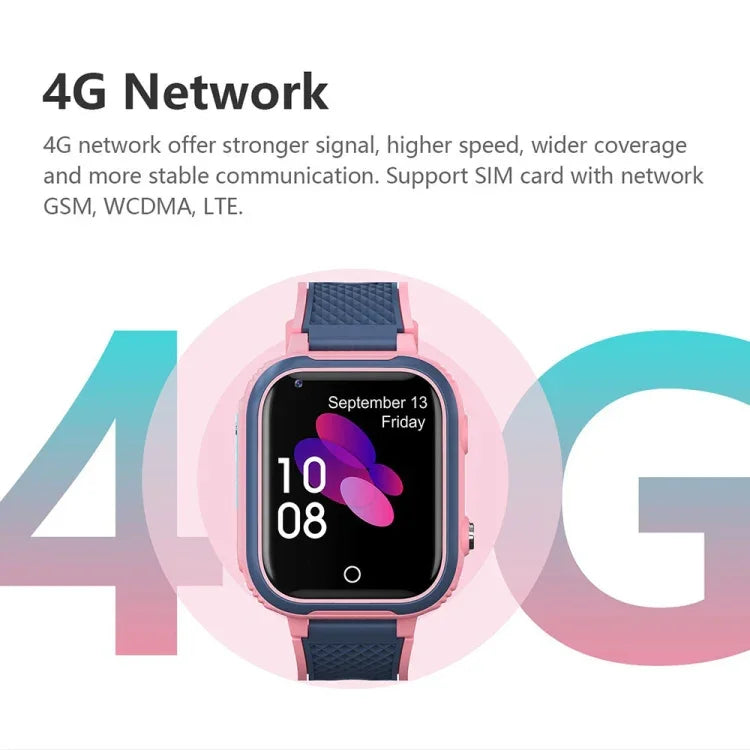 LT21 1,4-Zoll 4G Global Full Network IP67 Wasserdicht WIFI Kinder-Smartwatch