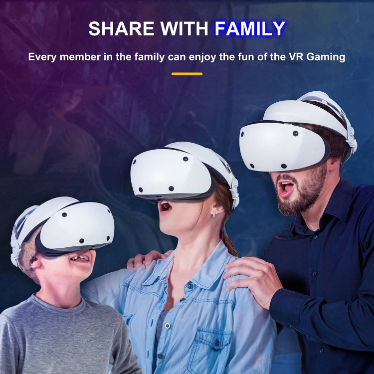 DEVASO für PlayStation VR 2 Elite-Kopfbügel, rutschfest, bequem, gewichtsreduzierend, für PlayStation VR 2 ABS