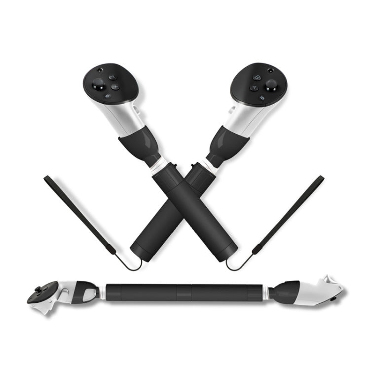 DEVASO Für Meta Quest 3S / 3 Game Lightsaber Golf Game Verlängerungsstange Baseballschläger-Griff Zubehör