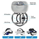 DEVASO Große Tragetasche Organizer Schutzhülle für Meta Quest 3S / 3 / 2 / Pro / Pico 4