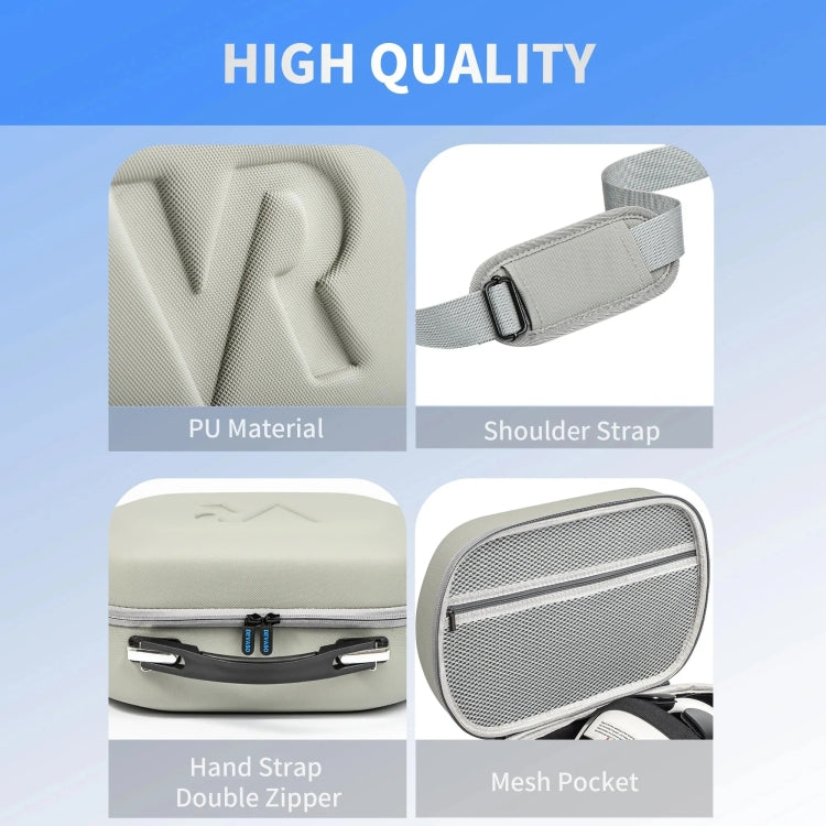 DEVASO Große Tragetasche Organizer Schutzhülle für Meta Quest 3S / 3 / 2 / Pro / Pico 4