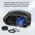 DEVASO für PlayStation VR 2 6-in-1 Magnetische Brillenschutzabdeckung, 6-in-1