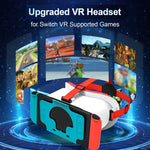 DEVASO Kompatibel mit Switch / Switch OLED Spielekonsole VR-Brille, 1127225