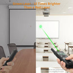 Doosl DSIT037 300m Laserpointer mit großer Reichweite, grünes Licht, Seitenwender, DSIT037