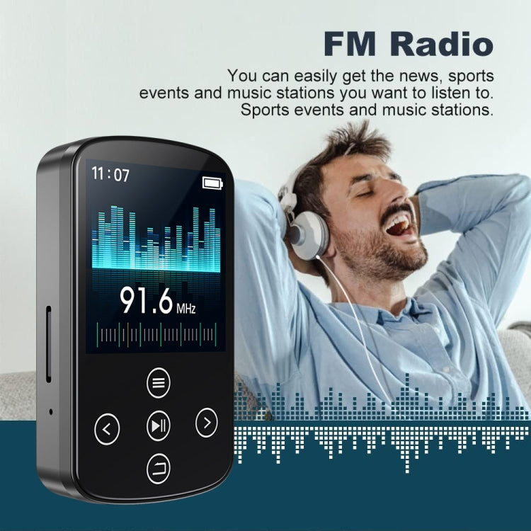 MP3 Bluetooth Musikplayer HIFI Sport Clip Touchscreen MP4, ohne TF-Karte, 8GB, 16GB, 32GB, 64GB, 128GB