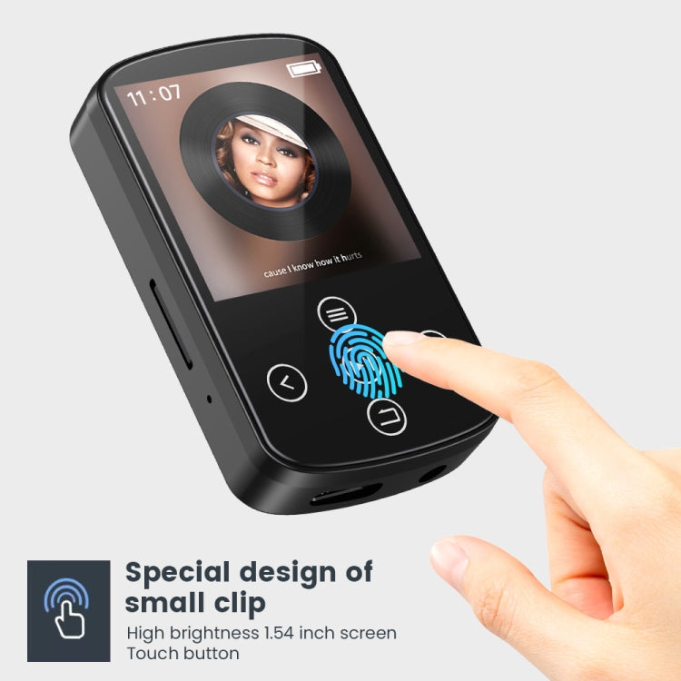 MP3 Bluetooth Musikplayer HIFI Sport Clip Touchscreen MP4, ohne TF-Karte, 8GB, 16GB, 32GB, 64GB, 128GB