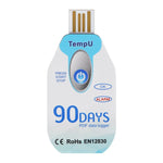 TempU Einweg-Temperaturrekorder für Kühlketten-Transportfahrzeuge, 30 Tage, 60 Tage, 90 Tage