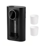 540ml Automatischer Mundspülspender 3 Stufen Dosierung mit 2 Magnetbechern, S7 Weiß, S7 Schwarz
