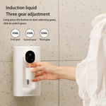 540ml Automatischer Mundspülspender 3 Stufen Dosierung mit 2 Magnetbechern, S7 Weiß, S7 Schwarz