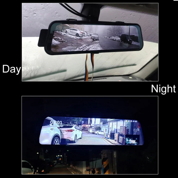 Auto HD WIFI Vernetzte Dreifach-Kamera-Fahrzeugrekorder, Mit GPS, WIFI-Verbindung, Mit rechtem Toter-Winkel-System