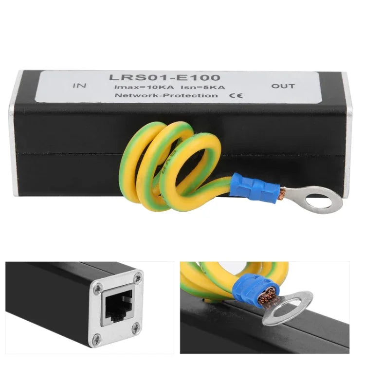 RJ45-Anschluss für Netzwerküberwachung, Videosignal, Thunderbolt-Schutz, RJ45