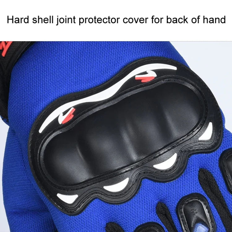 Motorradhandschuhe Herren Reiten Rennen rutschfest Hartschale Outdoor Vollfinger Touchscreen-Handschuhe, Durchschnittlich