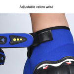 Motorradhandschuhe Herren Reiten Rennen rutschfest Hartschale Outdoor Vollfinger Touchscreen-Handschuhe, Durchschnittlich