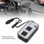 200W Car Inverter Vehicle Plug Power Converter, US Plug