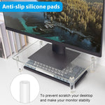 Desktop Acryl Laptop-/Drucker-Erhöhter Ständer, YX136