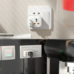 Universal-Konverterstecker 2USB+Typ-C Smart-Konverter-Steckdose, UK-Stecker, US-Stecker, EU-Stecker