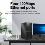4G CPE WLAN-Stecker-Router WiFi 6 Netzwerk-Hotspot, EU-Stecker, EC21