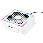 Für die XBOX Series S Konsole: Seitlich montierter Lüfter mit RGB-Farbbeleuchtung für den Radiator