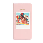 64-teiliges 5-Zoll-Fotoalbum, Weiß, Schwarz, Hellblau, Braun, Grün, Rosa, Blau, Lila