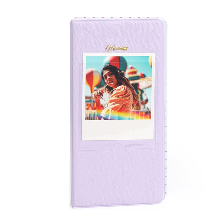 64-teiliges 5-Zoll-Fotoalbum, Weiß, Schwarz, Hellblau, Braun, Grün, Rosa, Blau, Lila