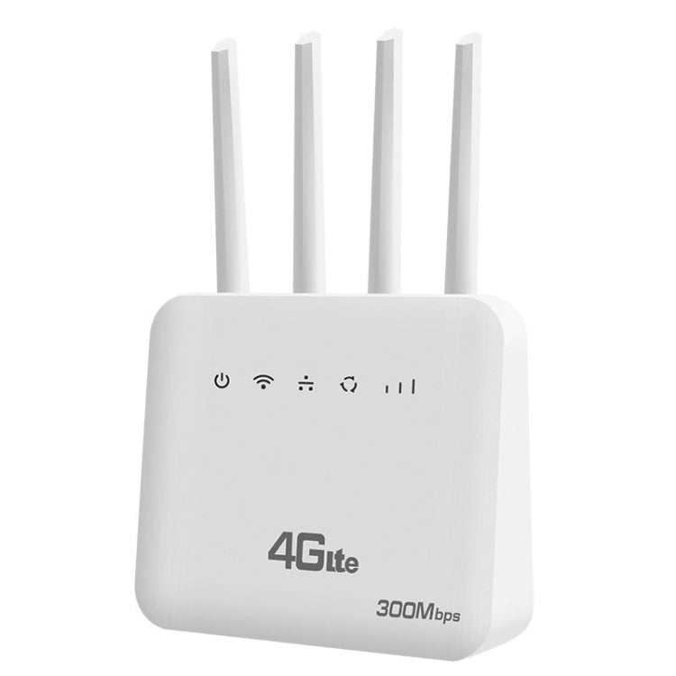 4G CPE WiFi6 Plug-in Wireless Router mit Dual-Port, Wireless Hotspot, EU-Stecker, für Europa / Asien / Afrika