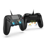 Kabelgebundener Controller für PS5 / PS5 Slim / PC mit Makroprogrammierung, Sechs-Achsen-Gyroskop, kabelgebunden