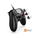 Kabelgebundener Controller für PS5 / PS5 Slim / PC mit Makroprogrammierung, Sechs-Achsen-Gyroskop, kabelgebunden