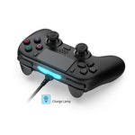 Kabelgebundener Controller für PS5 / PS5 Slim / PC mit Makroprogrammierung, Sechs-Achsen-Gyroskop, kabelgebunden
