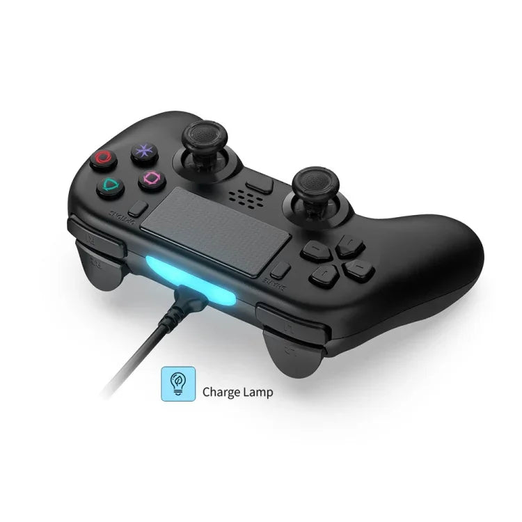 Kabelgebundener Controller für PS5 / PS5 Slim / PC mit Makroprogrammierung, Sechs-Achsen-Gyroskop, kabelgebunden