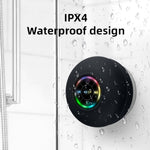 BT-07 Tragbarer wasserdichter Bluetooth-Badelautsprecher mit großem Saugnapf