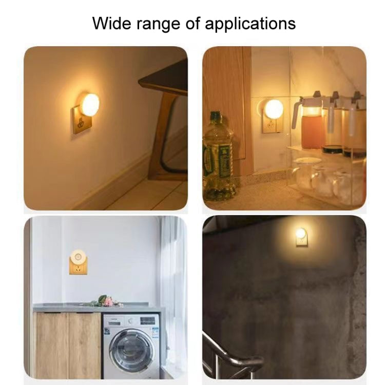 Home-LED-Infrarot-Nachtlicht mit Bewegungssensor, steckbar, kabellos, für Treppenhaus, Korridor, Gang, US-Stecker, 3W