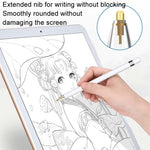 For Apple Pencil Series Replacement Nibs Modified Nibs, 4.0 Extended White Shell Silver Tip, 3.5 Standard White Shell Silver Tip, 3.0 Round Head White Shell Silver Tip, 4.0 Extended White Shell Gold Tip, 3.5 Standard White Shell Gold Tip               ...