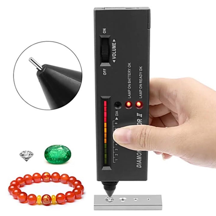 Wärmeleitfähigkeitsmesser Diamant-Teststift Kristallhärte-Identifikationsgerät, Diamant-Teststift